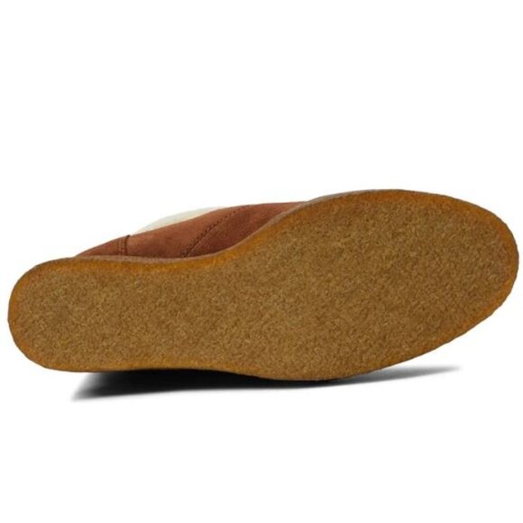 Cognac Suede Steve Madden Marcel Wedge Boot Size Various - Picture 5 of 8